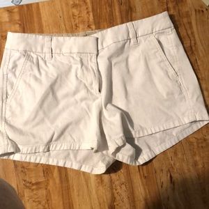 J. Crew White Shorts